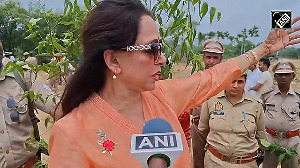 Hema Malini plants saplings in Vrindavan s Braj Mandal under Ek Ped Maa Ke Naam initiative