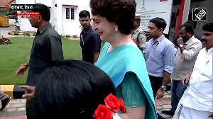 Priyanka Gandhi visits new passport seva kendra in Kalpetta, Kerala