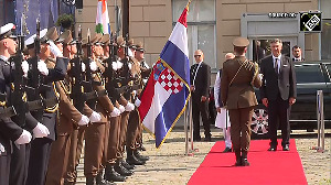 PM Modi receives grand welcome at St Mark's Square in Croatia