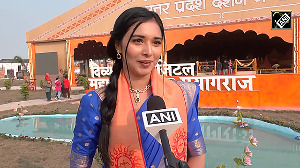 Miss Asia 2018 Tanya Mittal reached Prayagraj to participate in Mahakumbh