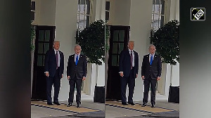 US President Trump Welcomes Israel's PM Netanyahu at White House