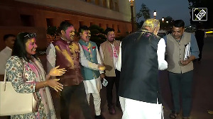 MPs celebrate Holi with Gulal at Parliament Premises