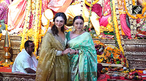 Alia Bhatt, Rani Mukerji's Heartwarming Moments at Durga Pandal