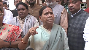 'Did women roam naked before 2005 ': Rabri counters Nitish's babs