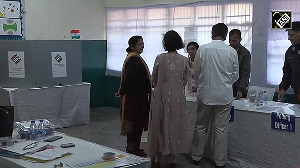  Former CJI Chandrachud casts vote in Delhi polls