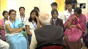 Manipur girl breaks down while interacting with PM Modi