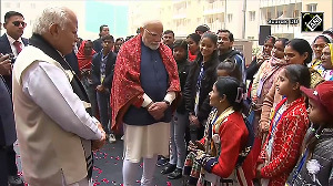 PM inspects newly constructed flats for dwellers in Delhi