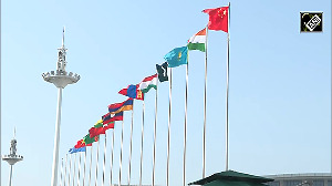 Outside visuals from SCO Summit venue in Tianjin