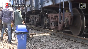 Goods train coaches derail at Raipur railway station