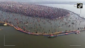 Splendid moments from Kumbh Mela 2025 through birds eye view