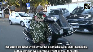Meet Gujarat's 'Biker Dadis': At 87 and 84, octogenarian sisters take Internet by storm