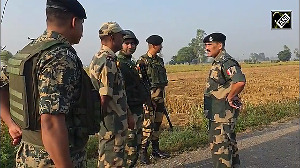 BSF carries out search operation on IB of J-K after inputs of narcotics