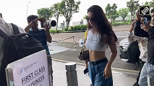 Disha Patani Spotted at the Airport in a Cool Casual Look
