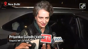 Priyanka Gandhi criticises Amit Shah's 2 hrs Parliament speech