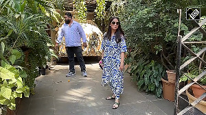 Yami Gautam spotted outside a salon in Bandra