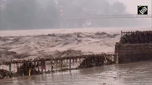 Beas river experiences severe flooding after incessant rainfall