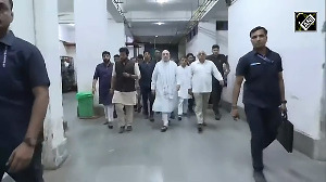 Amit Shah visits Ahmedabad hospital to check on victims of plane crash
