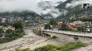 A breathtaking view of Kullu following heavy rainfall 