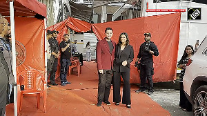 Parineeti Chopra and Raghav Chadha spotted in Mumbai
