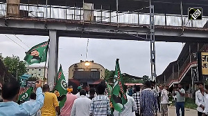 RJD students wing blocks Jehanabad railway tracks
