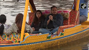 Tourists flock to Srinagar's Dal lake for scenic beauty and shikara rides