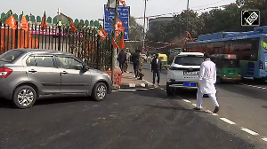 Preparations underway at Ramlila Maidan ahead of oath ceremony of new CM