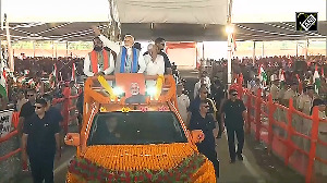 PM Modi holds mega roadshow in Bihar's Siwan