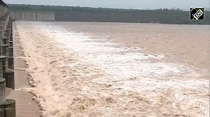 All gates of Sant Sarovar Dam opened in Gandhinagar amid heavy rainfall