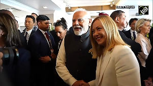 PM Modi, Italian PM Giorgia Meloni interact on sidelines of G7 Summit in Canada