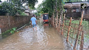Flood-like situation in Assam's Sribhumi after incessant rainfall