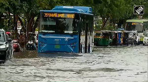 Bhubaneshwar witnesses waterlogging after heavy rainfall