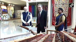 PM Modi, UK PM Starmer visit Jio Art & Craft Centre in Mumbai