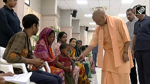 Yogi Adityanath holds 'Janata Darshan' in Gorakhpur