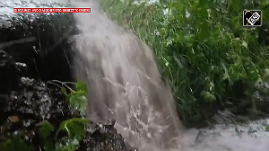 Heavy rainfall and hailstorm hit Shimla