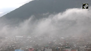 Rain lashes Doda city in Jammu & Kashmir