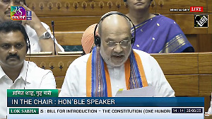 Copies of Govts 3 key Constitutional bills torn and thrown towards HM Amit Shah in Lok Sabha