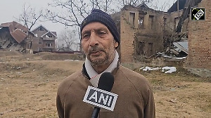 Kashmiri Pandits inspect destroyed homes on Exodus Day