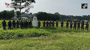 Sashastra Seema Bal and Nepal's Armed Police Force conduct joint patrolling along Indo-Nepal border