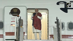 Prime Minister Narendra Modi returns home after historic France-US visit