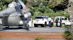 Video: Helipad Sinks As President Murmu's Chopper Lands in Kerala