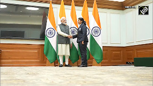 PM Modi shares sweets with World Champions as he meets Indian Women s Blind Cricket Team