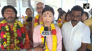 Japanese devotees perform yagam for world peace at Jambukeswarar Temple