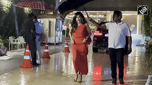 Chitrangda Singh enjoys Mumbai's first rain