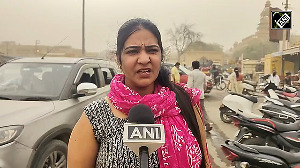 Surreal Visuals! Powerful desert storm hits Jaisalmer