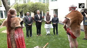 Epic Welcome! Rajnath receives stunning smoke ceremony in Australia