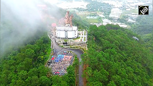 Serene hills of Manipur host inspiring Yoga Day celebrations