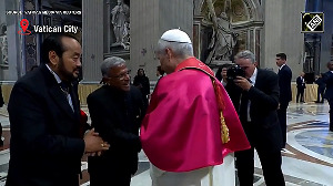 Vatican: Pope Leo greets Rajya Sabha Dy Chairman Harivansh at Inaugural Mass