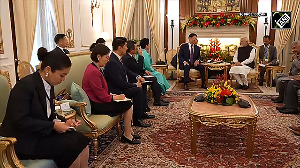 PM Modi Mongolian President Ukhnaa hold bilateral meeting at Hyderabad House