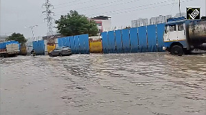 Heavy rain triggers severe waterlogging in Ahmedabad