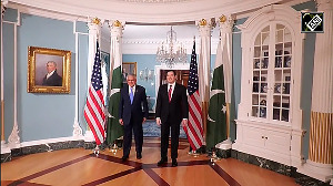US State Secy Marco Rubio meets Pakistan FM Ishaq Dar in Washington DC